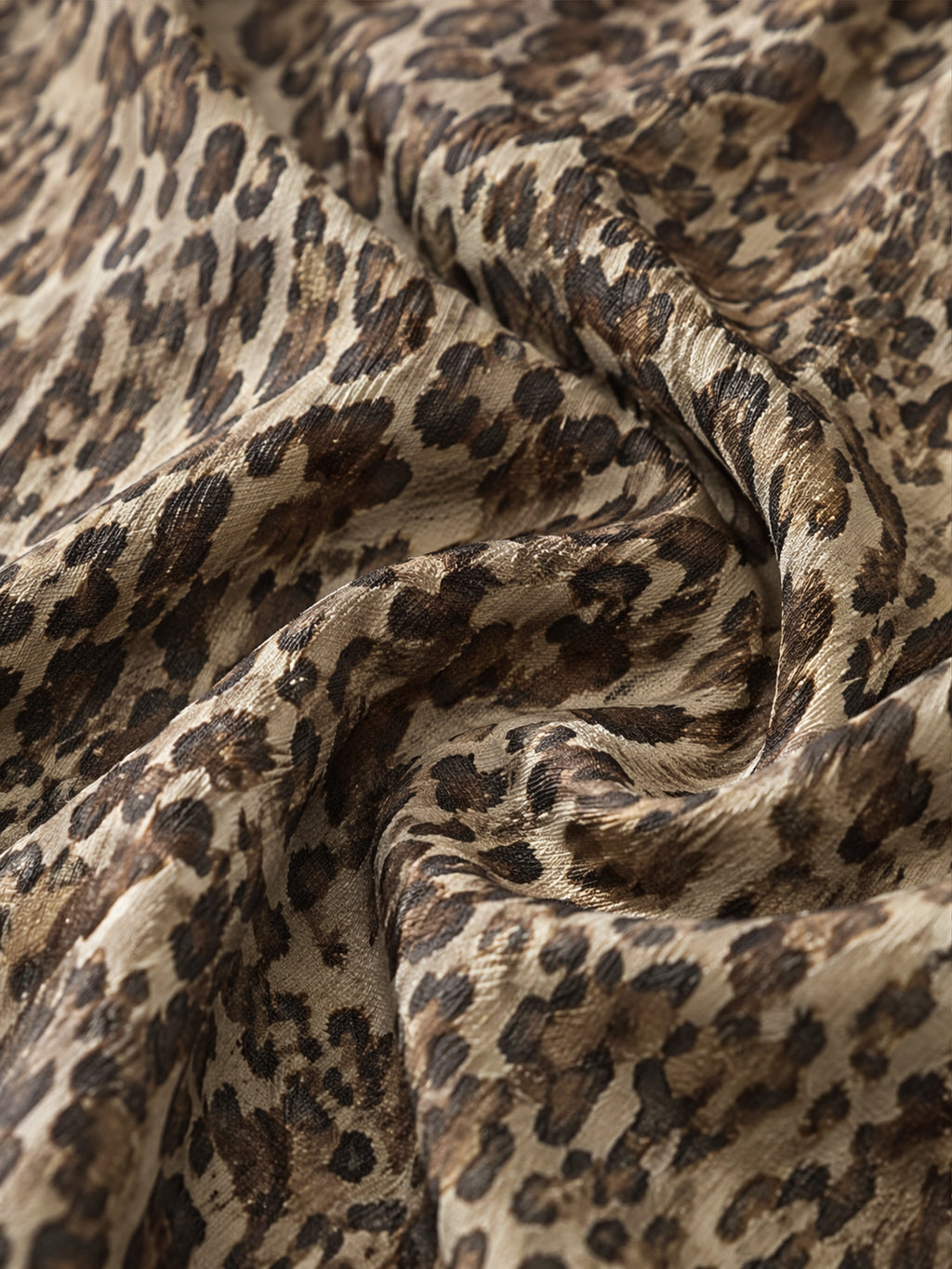 Women's Bold Leopard Print Wide Leg Pants