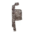 Wild Affair Leopard Scarf Top